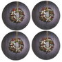 Hermia Set de 4 Salvamanteles Individuales Multicolor